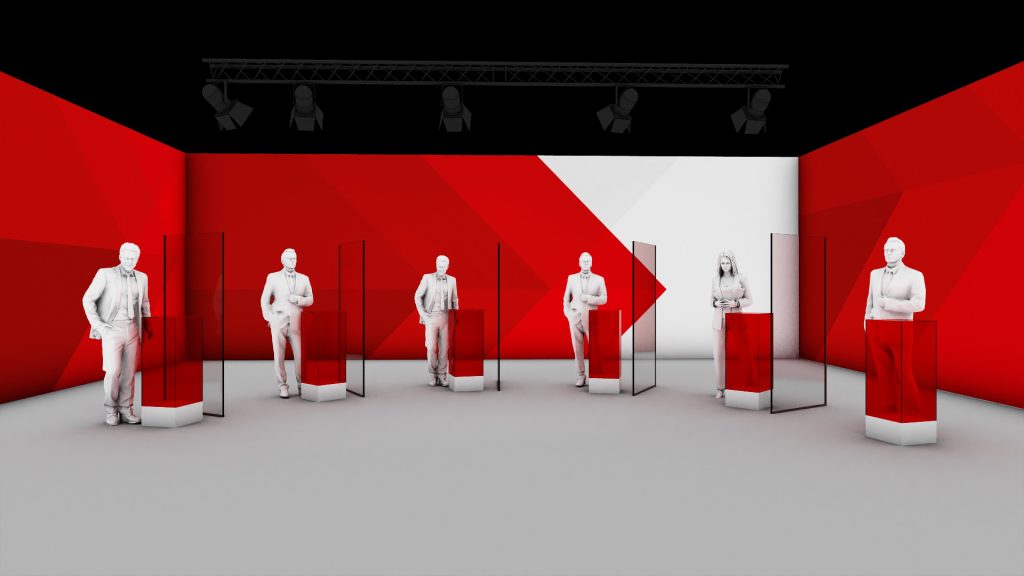 Buntspecht / Area / Stages / Corporate Streaming Studio / Rendering / Media / Kreativ / Agentur / Köln