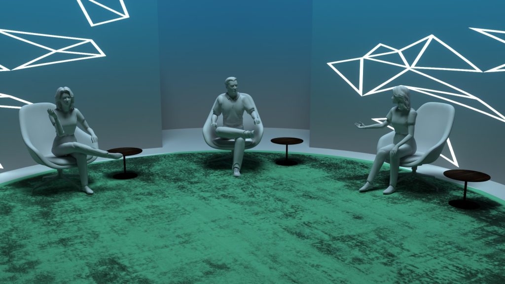 Buntspecht / Area / Stages / Corporate Streaming Studio / Rendering / Media / Kreativ / Agentur / Köln